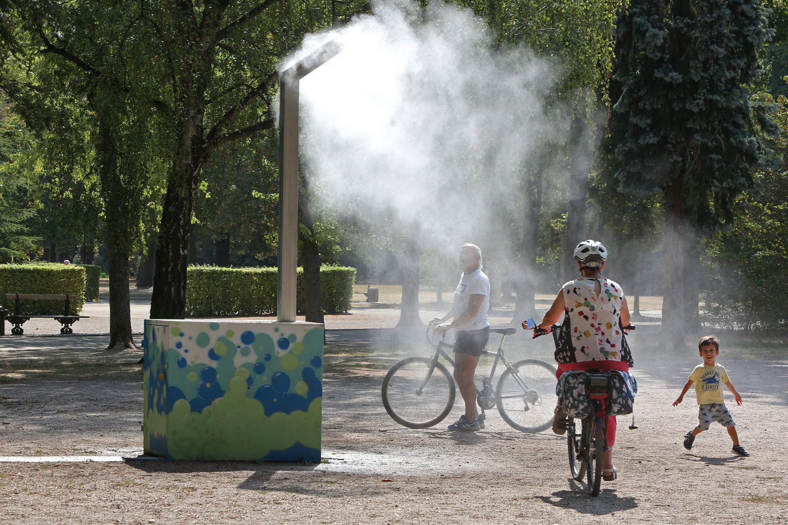 Climext _ Parque de nicación con espacios públicos de dicción