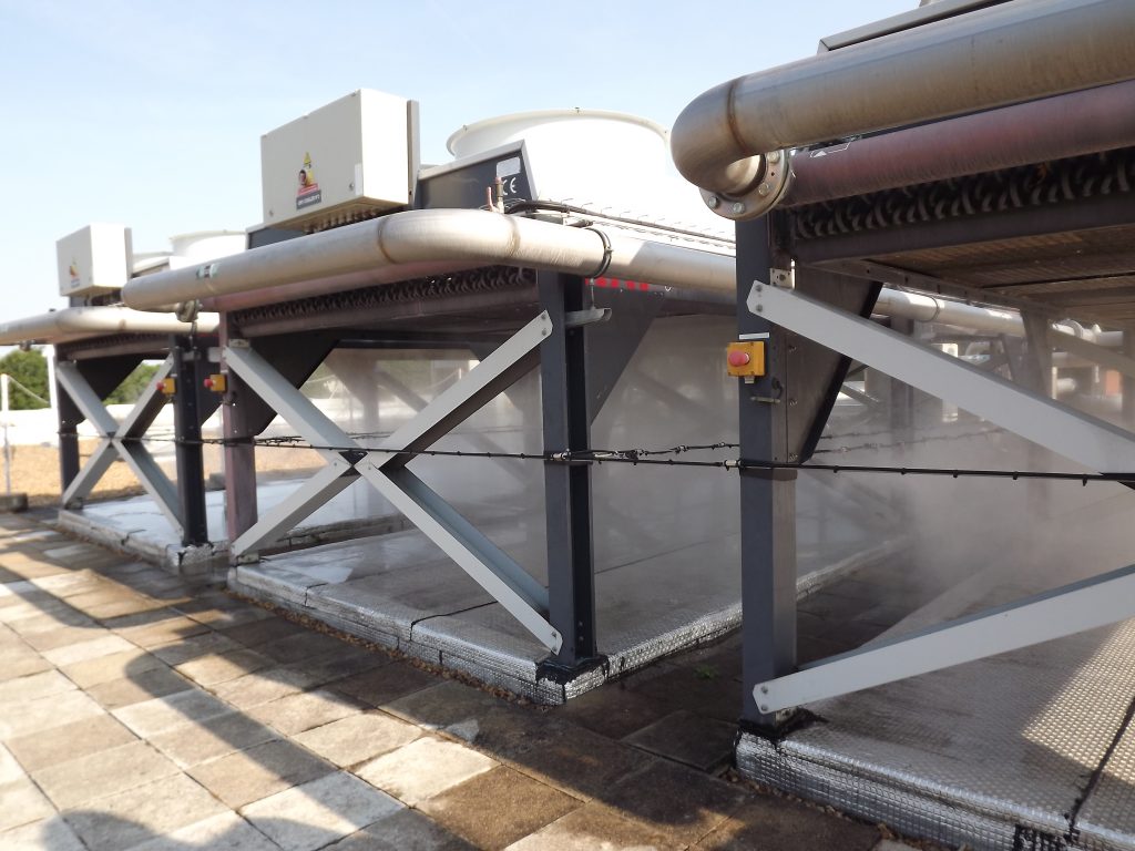 Climext - enfriamiento abiático - solución refrescante - mistización