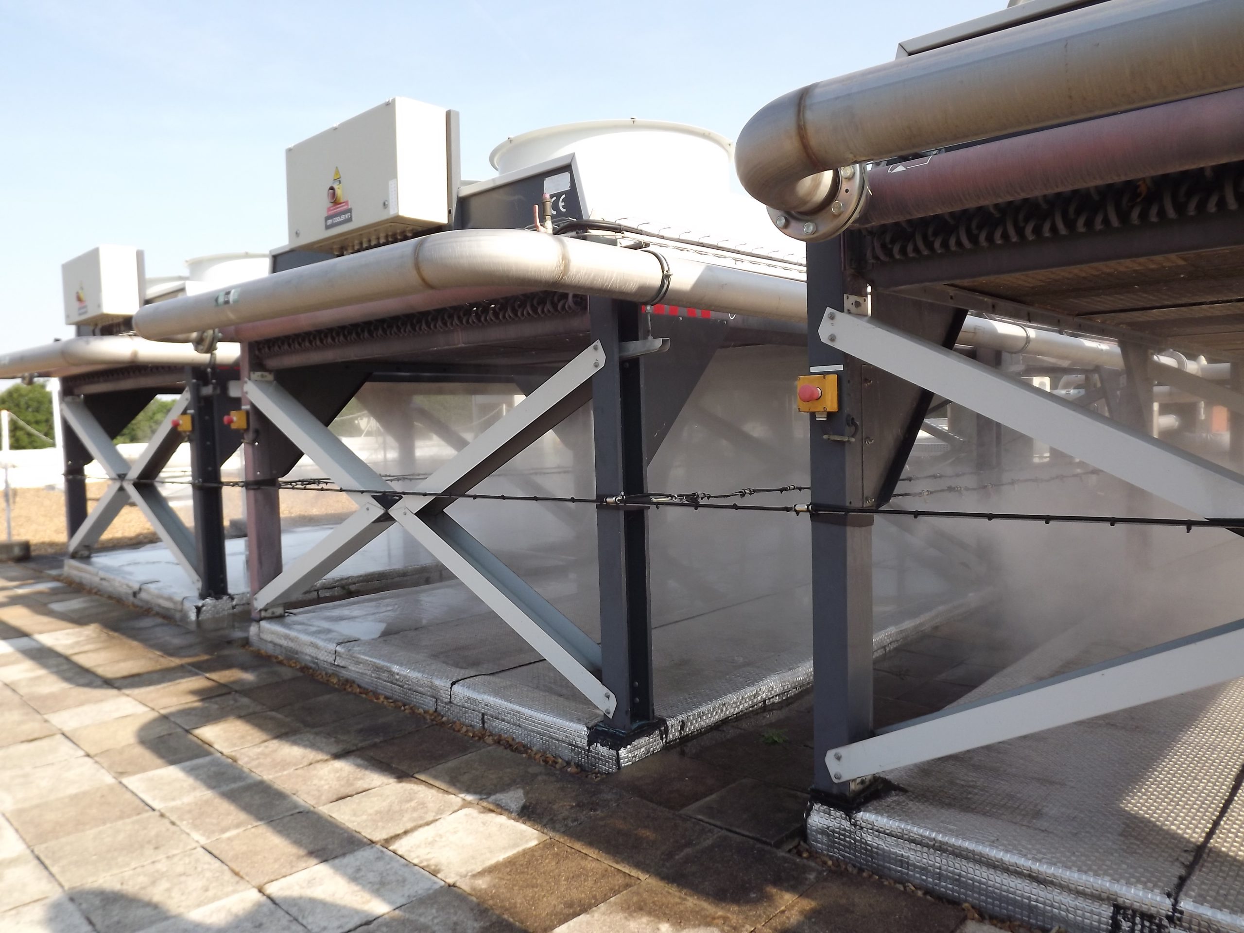 Climext - enfriamiento abiático - solución refrescante - mistización