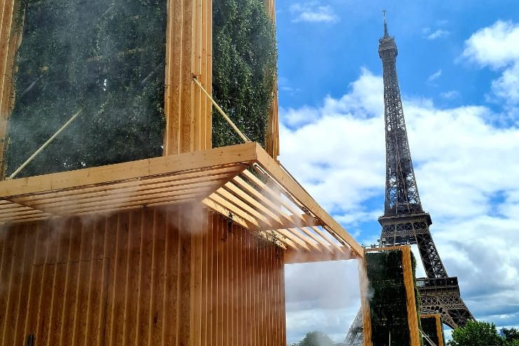 Flisming Tour Eiffel Climext Brumization Spaces públicos