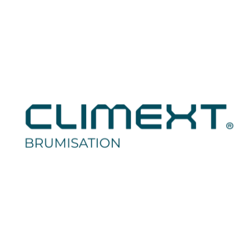Logotipo de brumización de climext